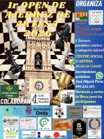 I Open de ajedrez Artesa