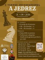 Crónica I Torneo internacional de ajedrez Fiestas de San Bartolomé (Villahermosa del Río)